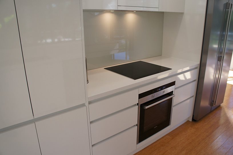 Brisbane Kitchens-Handleless Galley Brisbane Kitchens-Handleless Galley