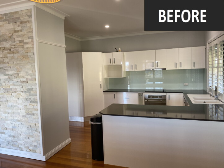 Open Plan Living-Brisbane Kitchens-Before