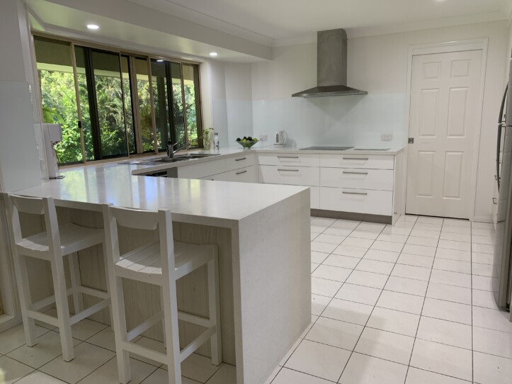 Brisbane Kitchens-Whitewood Wall