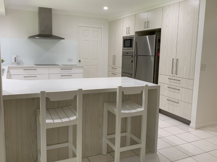 Brisbane Kitchens-Whitewood Wall