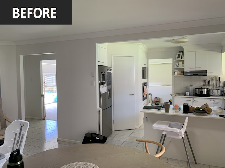 Brisbane Kitchens-Island Centrepiece-Before-1 Brisbane Kitchens-Island Centrepiece-Before-1