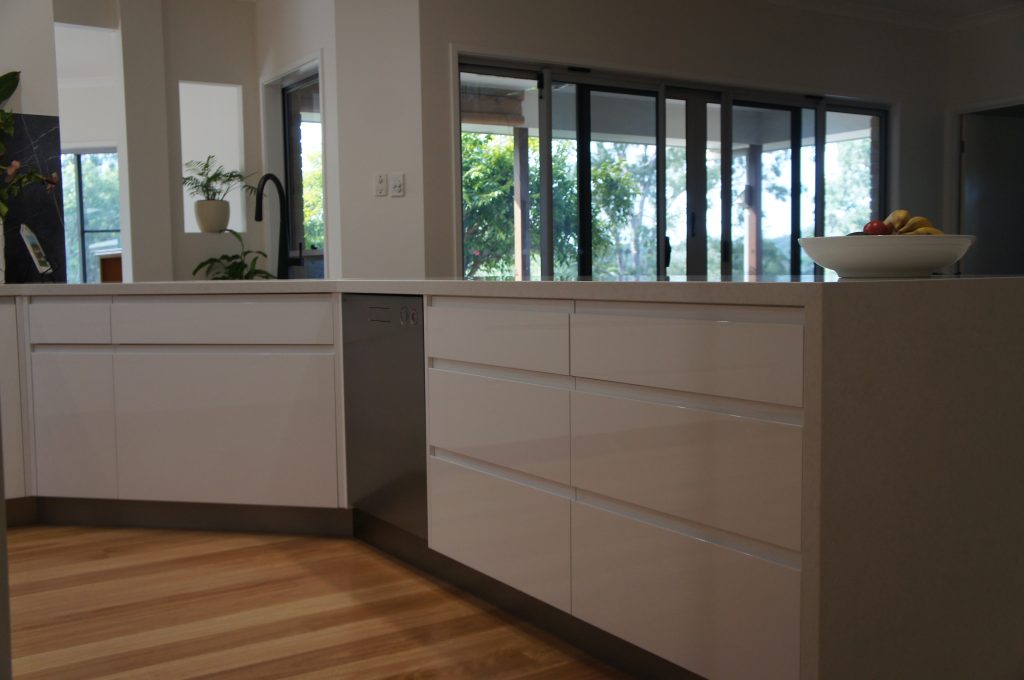 Modern Kitchen Renovation Brisbane Northside-Built Under Dishwasher
