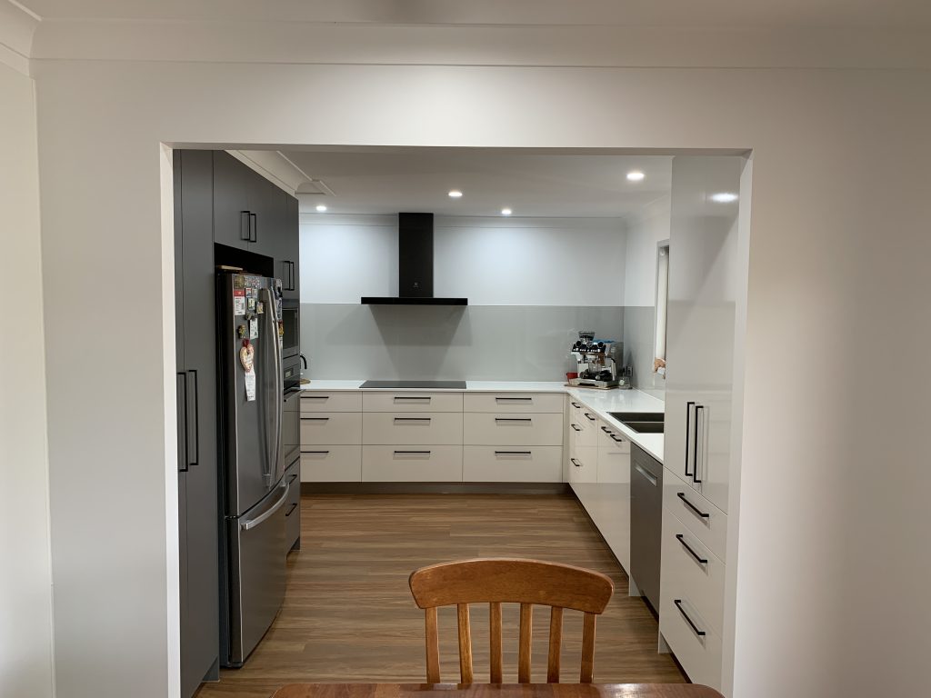 Kitchen Renovation McDowall-Wall Opening