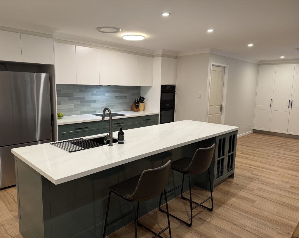 Hamptons Style Kitchen with Modern Twist